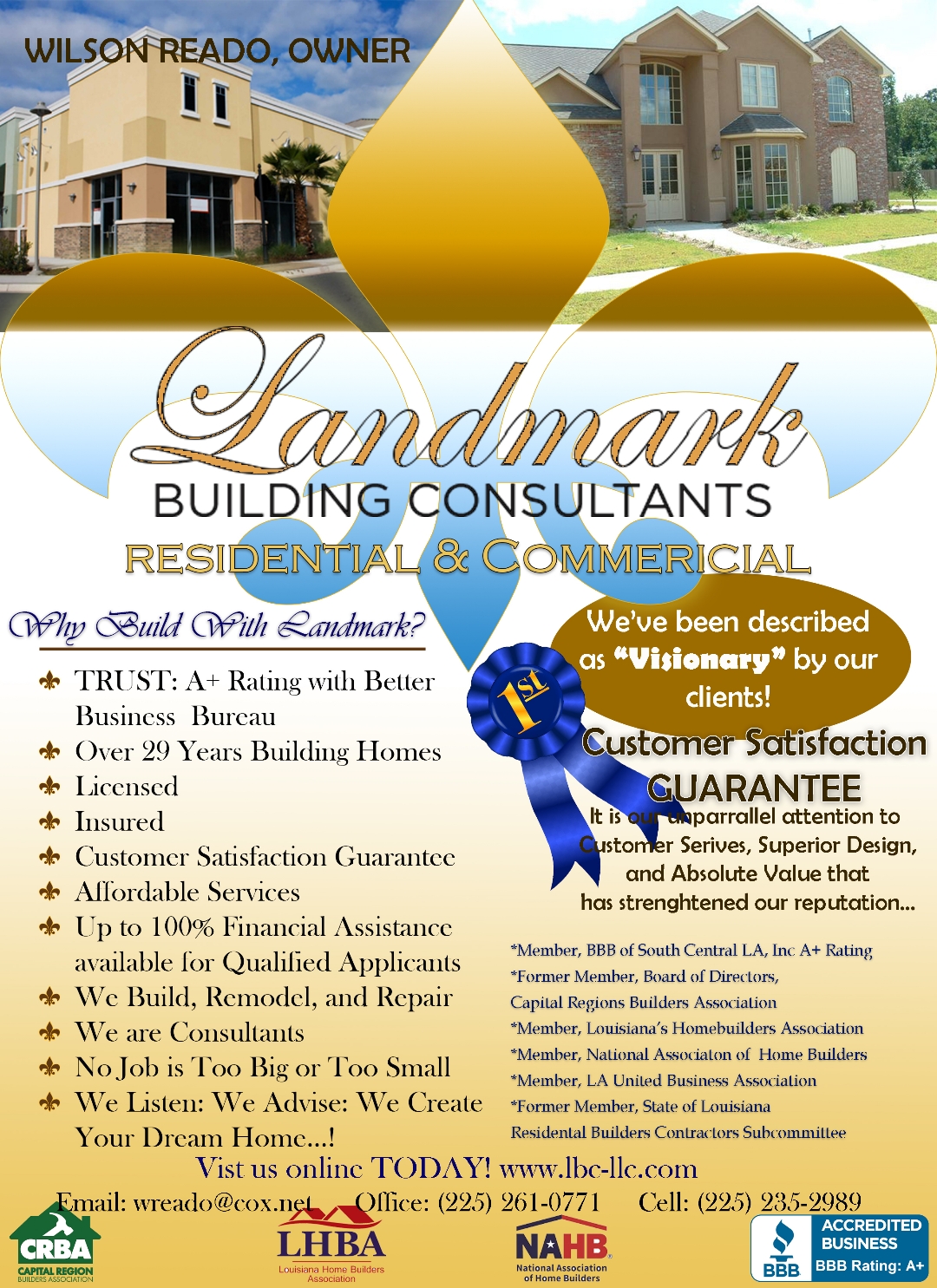 Building Consultant Flyer